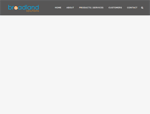 Tablet Screenshot of broadland.com.au